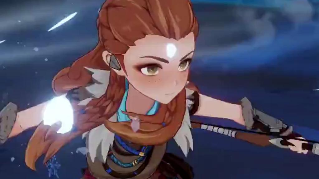 Here's the first gameplay of Horizon's Aloy in Genshin Impact - Kaiju Gaming