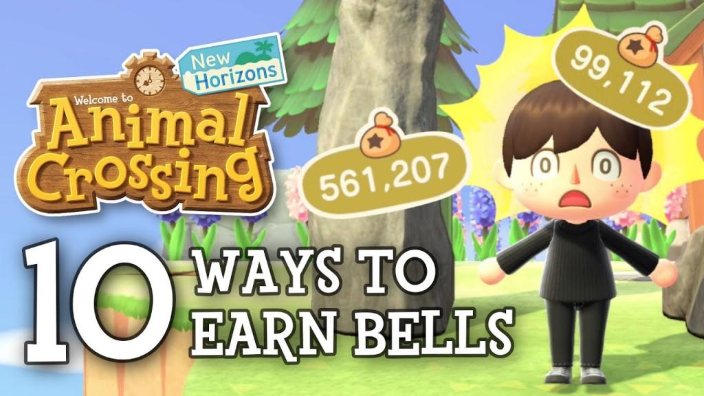 10 Ways to Earn Bells in Animal Crossing: New Horizons - YouTube