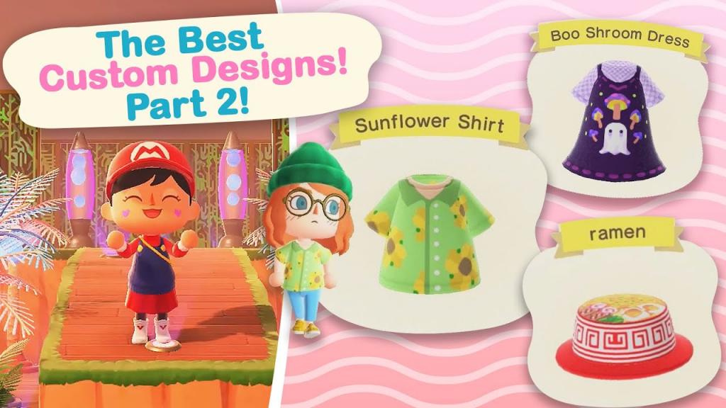 The BEST Custom Designs in Animal Crossing New Horizons Part 2! Designer Showcase - YouTube