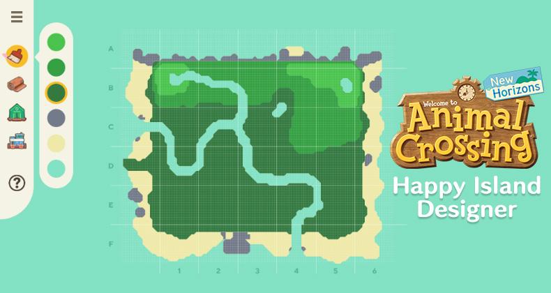 This Happy Island Designer web-app can help you plan out every detail of your upcoming deserted island - Animal Crossing World