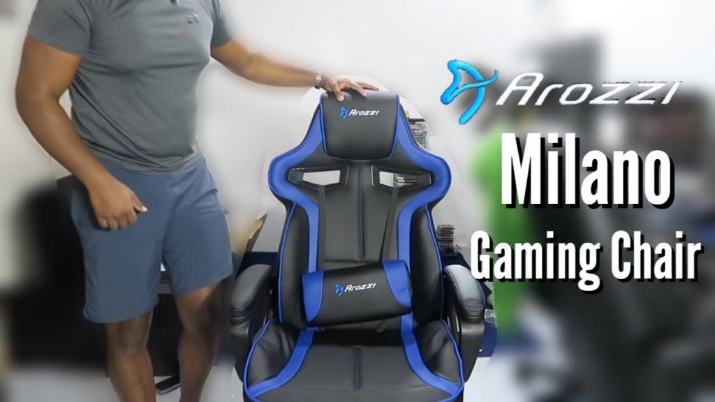 Arozzi Milano Gaming Chair | SETUP & REVIEW - YouTube