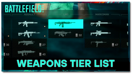 Weapon Class Tier List | Battlefield 2042｜Game8
