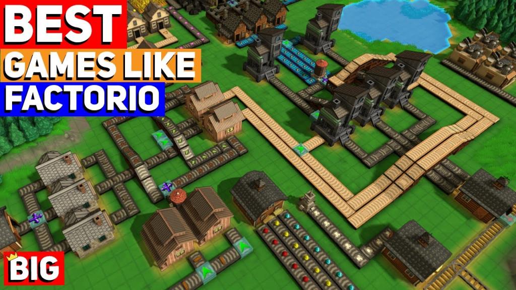 Top 10 BEST Indie Games Like Factorio - YouTube