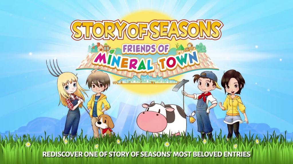 STORY OF SEASONS: Friends of Mineral Town - Release Date Announcement [NINTENDO SWITCH] - YouTube