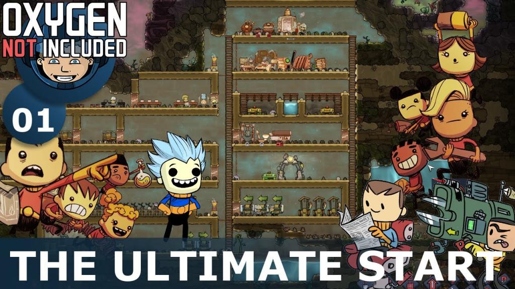 THE ULTIMATE START - Oxygen Not Included: Ep. #1 - Building The Ultimate Base - YouTube