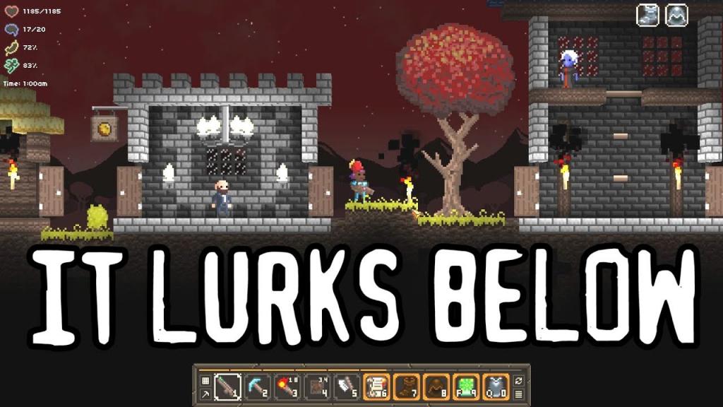 It Lurks Below -TERRARIA Meets DIABLO - It Lurks Below Gameplay - YouTube