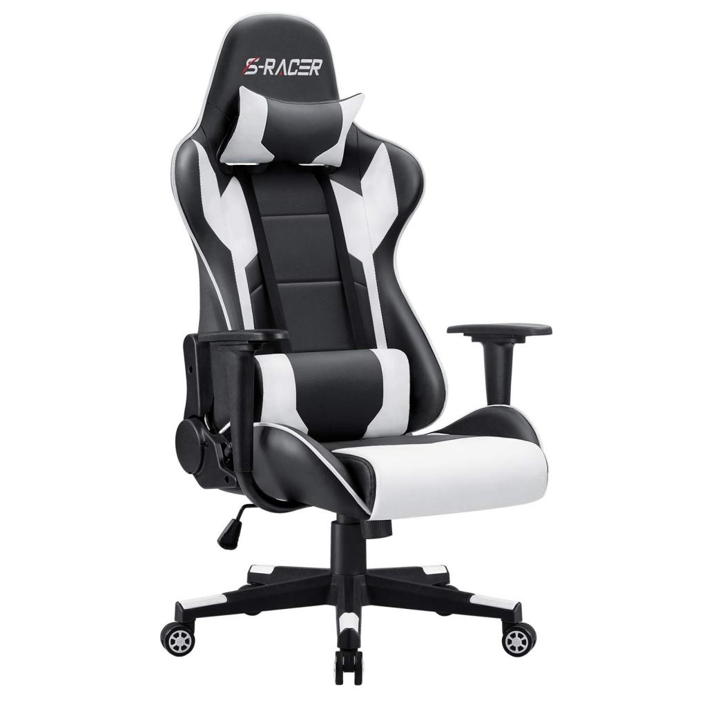 Mua Homall Gaming Chair Office Chair Gamer Ergonomic Chair Height Adjustable PC Chair Racing Style Swivel Chair High Back Computer Chair Executive Chair trên Amazon Đức chính hãng 2022 | Giaonhan247