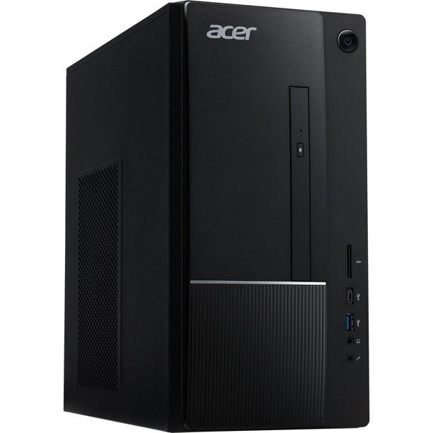 Acer Aspire TC TC-875-UR11 Desktop - Intel Core i3-10100 - 8GB RAM - 1TB HDD - Windows 10 Home - Tower - Black - Walmart.com