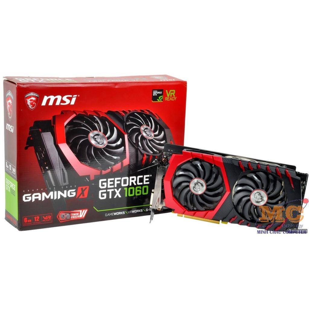 Vga Card MSI GTX 1060 GAMING X 6G (Chính hãng) | Shopee Việt Nam