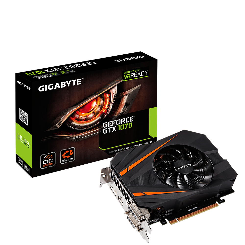 GeForce® GTX 1070 Mini ITX OC 8G Gallery | Graphics Card - GIGABYTE Croatia