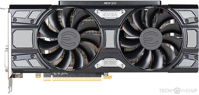 EVGA GTX 1070 Ti SC Black Edition ACX 3.0 Specs | TechPowerUp GPU Database