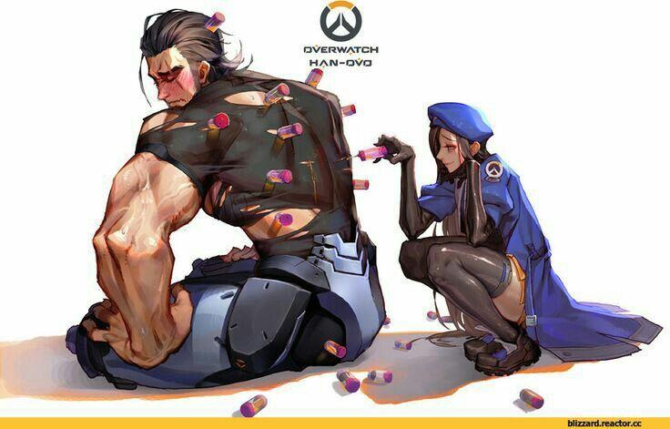 Ana and Reinhardt | Overwatch Amino