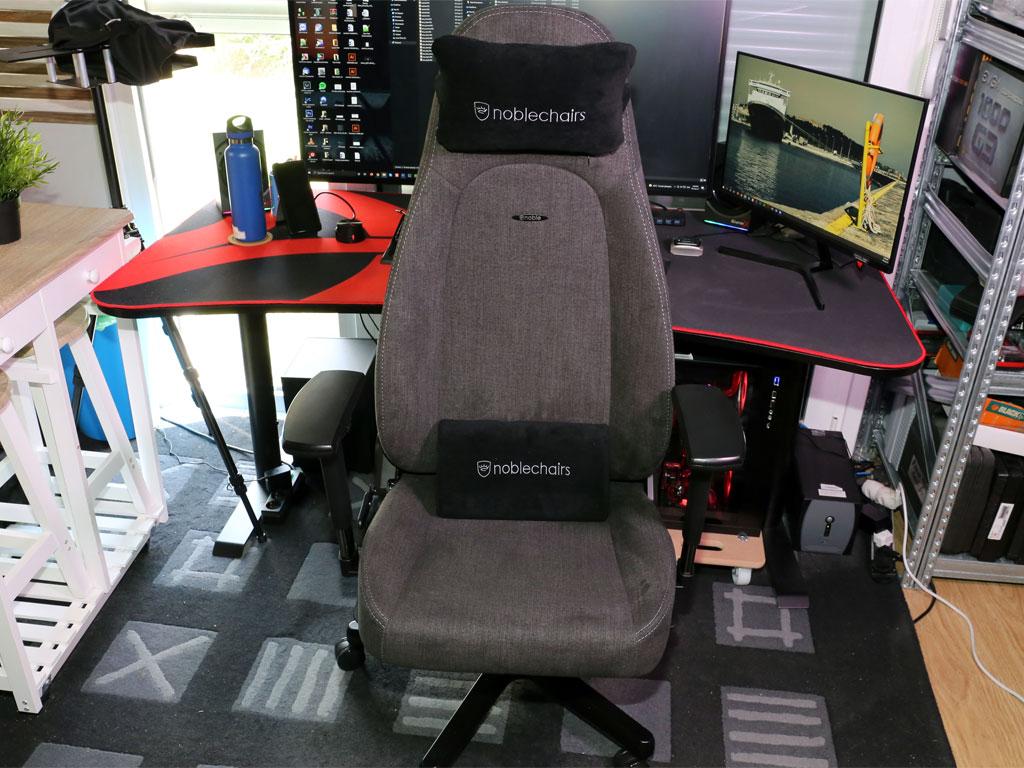 noblechairs ICON TX Fabric Chair Review - User Experience | TechPowerUp