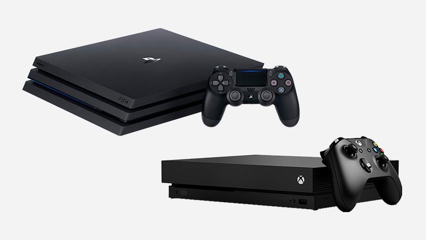 PlayStation 4 Pro VS Xbox One X - Coolblue - anything for a smile