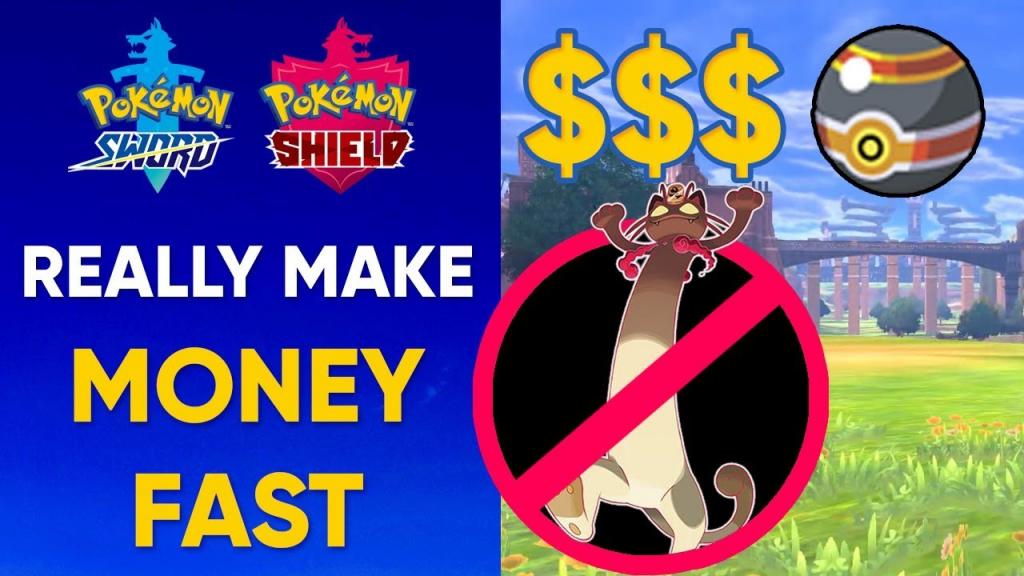 Pokemon Sword And Shield Make Money Fast Update 09/2023