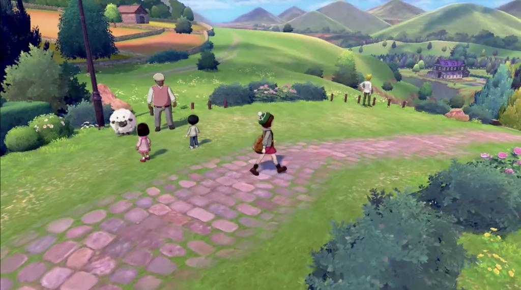 Pokemon Sword and Shield Gameplay Video Explores One of the Game's Towns