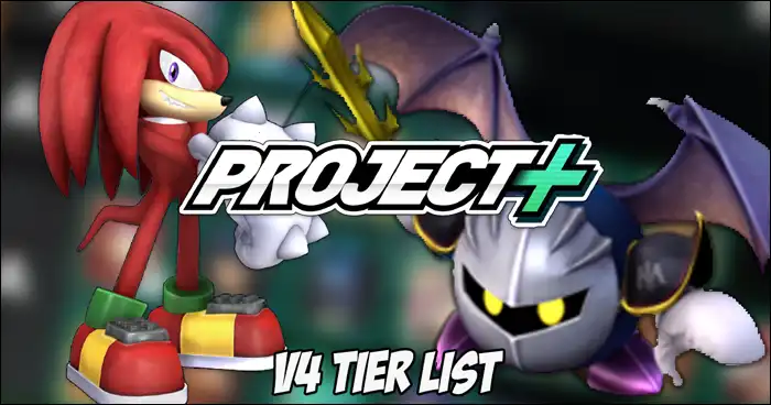 Professional players panel release first 'official' Project M/+ v4 tier list featuring Knuckles in A tier