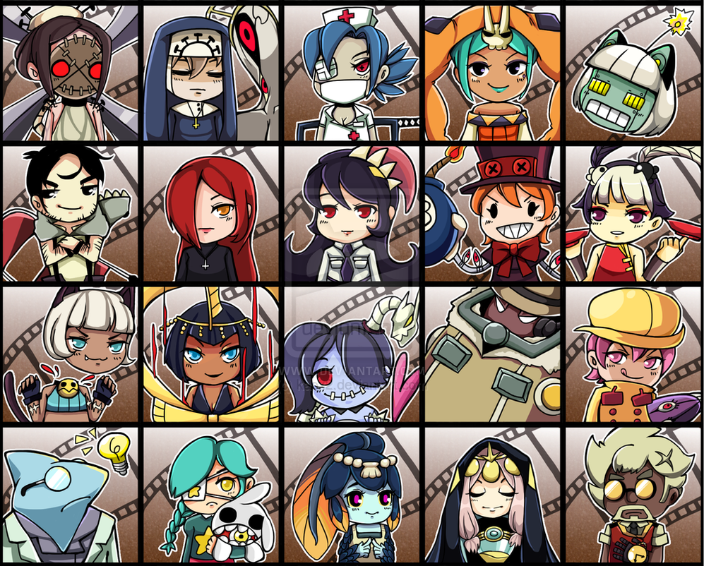 All the characters | Skullgirls | Know Your Meme