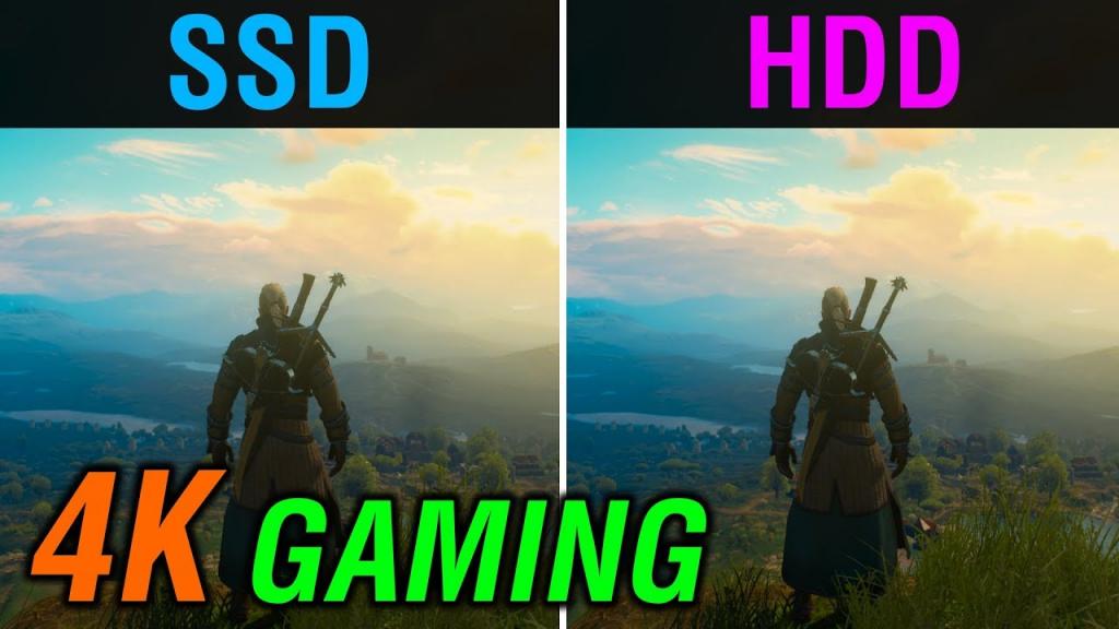 SSD vs. HDD | 4K Gaming Performance Comparison in 4 Games - YouTube