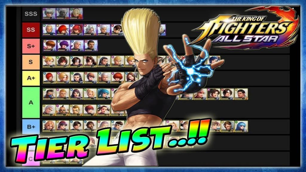 TIER LIST The KING of FIGHTERS: ALL STAR + Test SKILL BENIMARU 1999 - YouTube