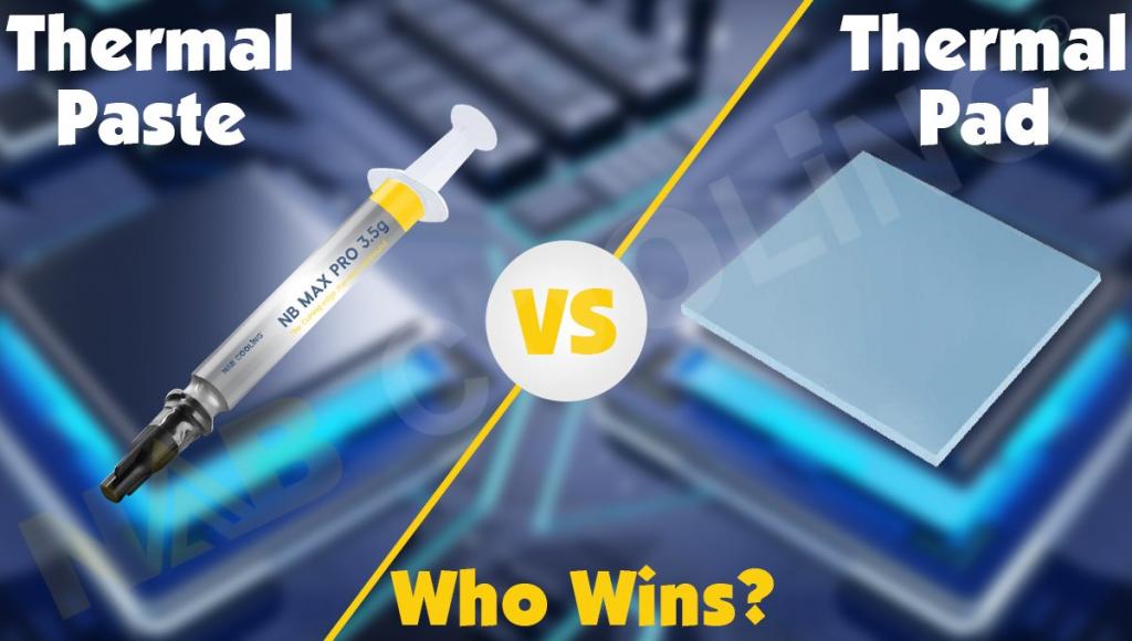 thermal pad vs. thermal grease - NabCooling