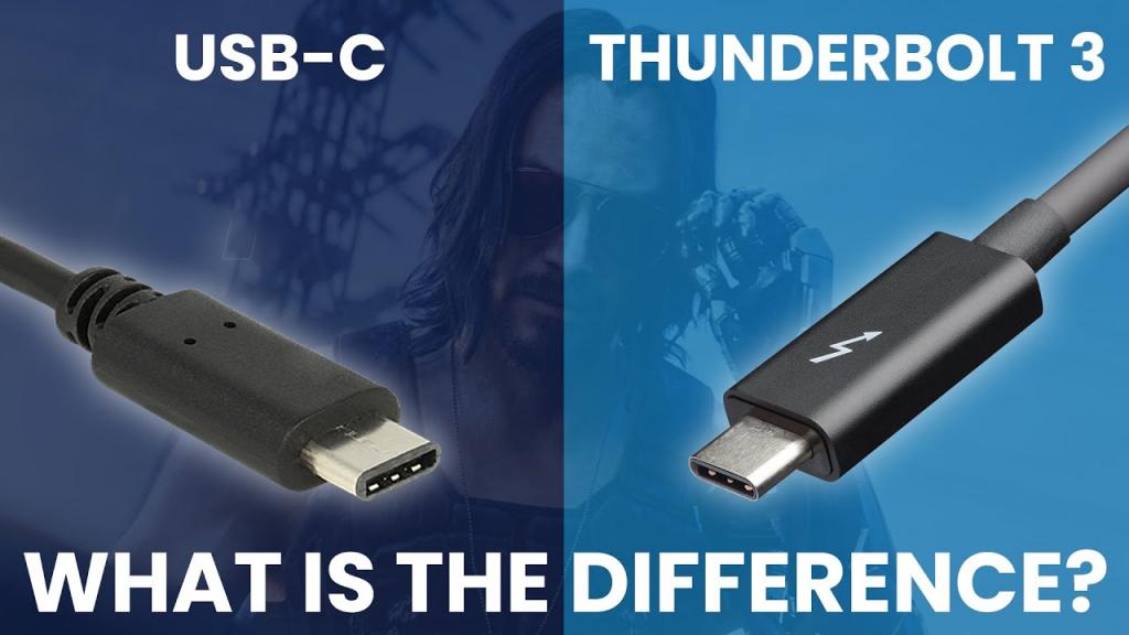 Thunderbolt 3 vs. USB-C - What Is The Difference? [Simple Guide] - YouTube