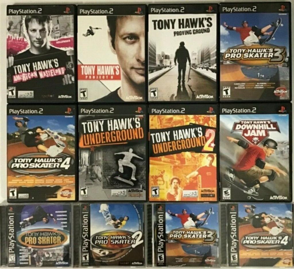 Tony Hawk Games (Playstation 2) PS2 TESTED - Games #Games | Tony hawk games, Tony hawk, Playstation