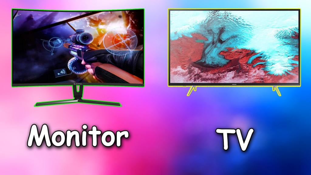 TV Vs Monitor: Which One Should Be Picked? - GEEKY SOUMYA