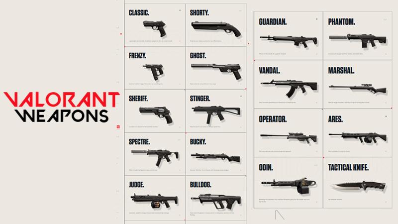 Valorant Weapon Tier List