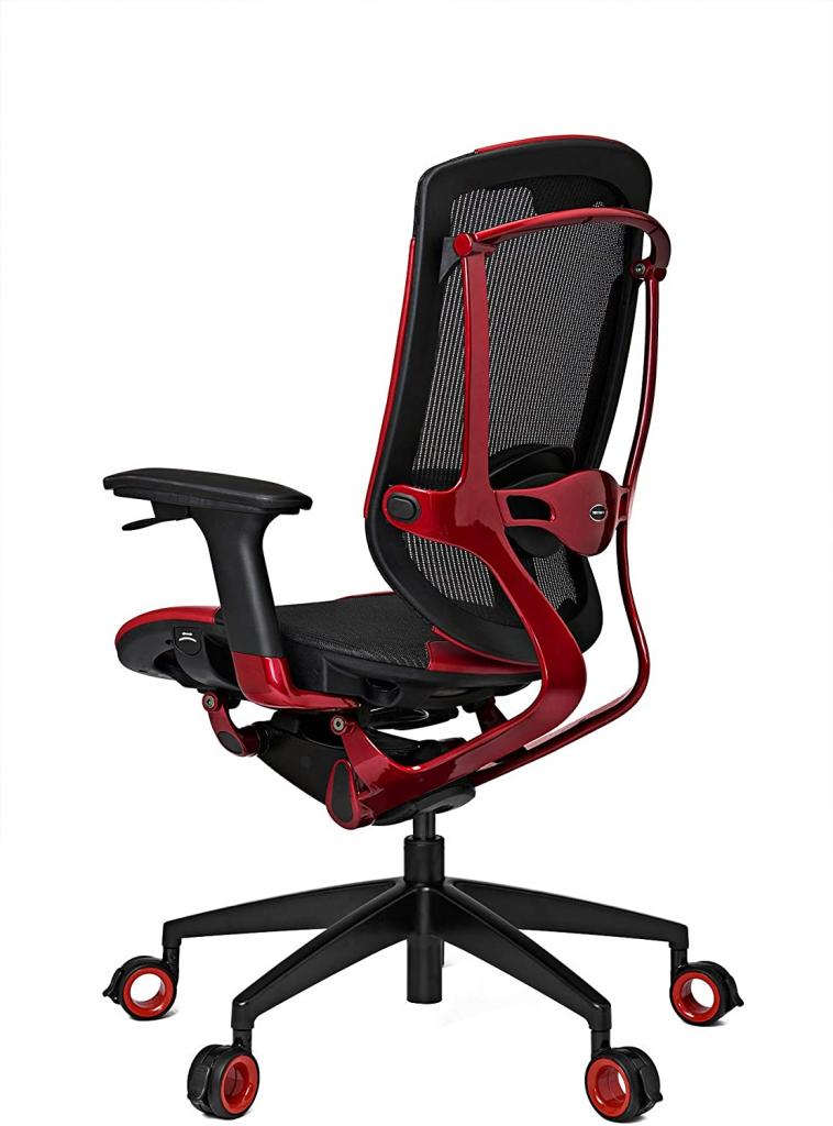 VERTAGEAR Triigger Line 350 SE Gaming Chair Black/Red, Leather, X-Large : Amazon.co.uk: Home & Kitchen