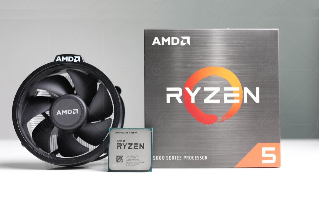 CPU AMD Ryzen 5 5600X (3.7GHz Boost 4.6GHz | 6 Nhân / 12 Luồng | 32MB Cache | PCIe 4.0)