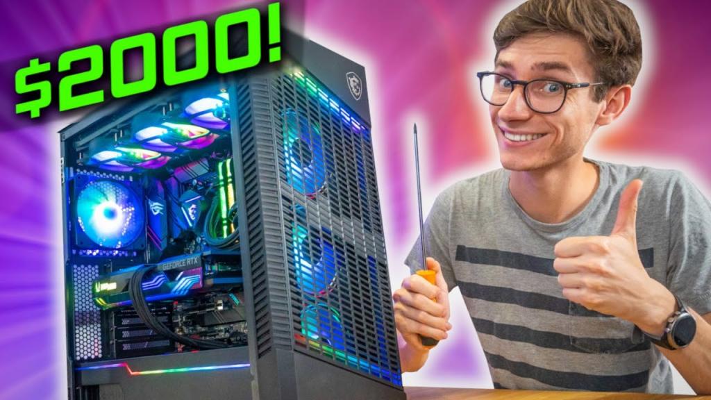 The ULTIMATE $2000 Gaming PC Build 2021! 😁 RTX 3070, Ryzen 5800X w/ Gameplay benchmarks! | AD - YouTube