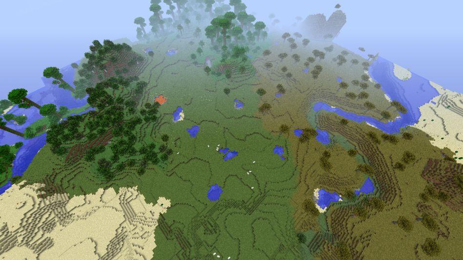 5 Biomes At Spawn - Minecraft Seeds