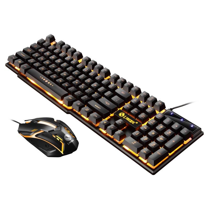 Boutique】USB Wired Gaming Keyboard Mouse Set PC Rainbow Colorful LED Backlit Gamer Gaming Mouse an | Shopee Philippines
