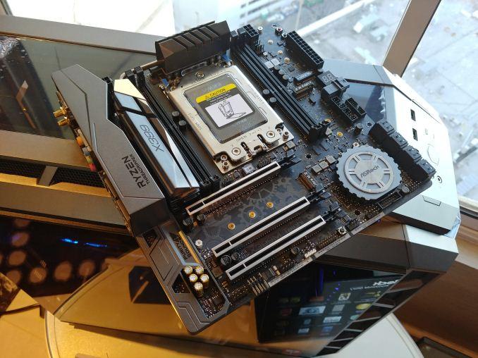 ASRock at CES 2018: Hands-On with the ASRock X399M Taichi