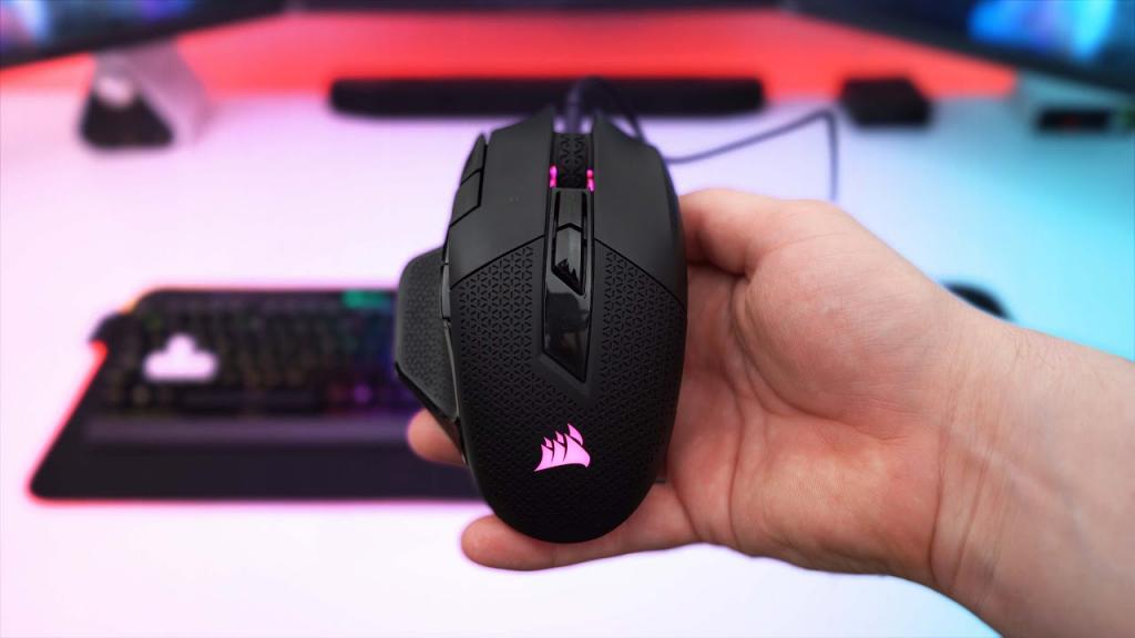 Corsair NightSword RGB Gaming Mouse Review! - YouTube