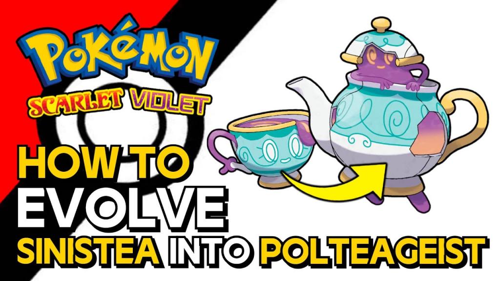 Pokemon Scarlet & Violet - How To Evolve Sinistea Into Polteageist | How To Get Polteageist - YouTube
