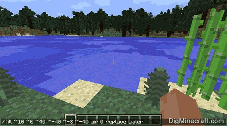 How To Get Rid Of Water In Minecraft & Command For All Version