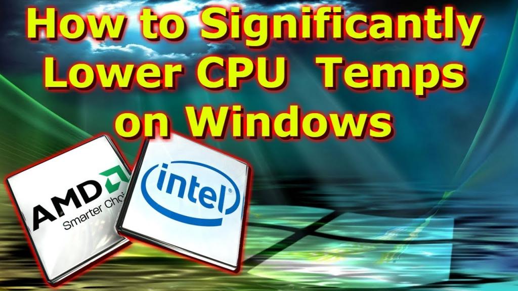 How to Lower CPU / Processor Temperature in Windows 10 - YouTube