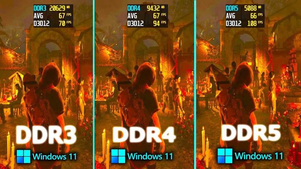 DDR5 vs DDR4 vs DDR3 Ram | i9-12900K | RTX 3090 | 4K Gaming Leaked! - YouTube