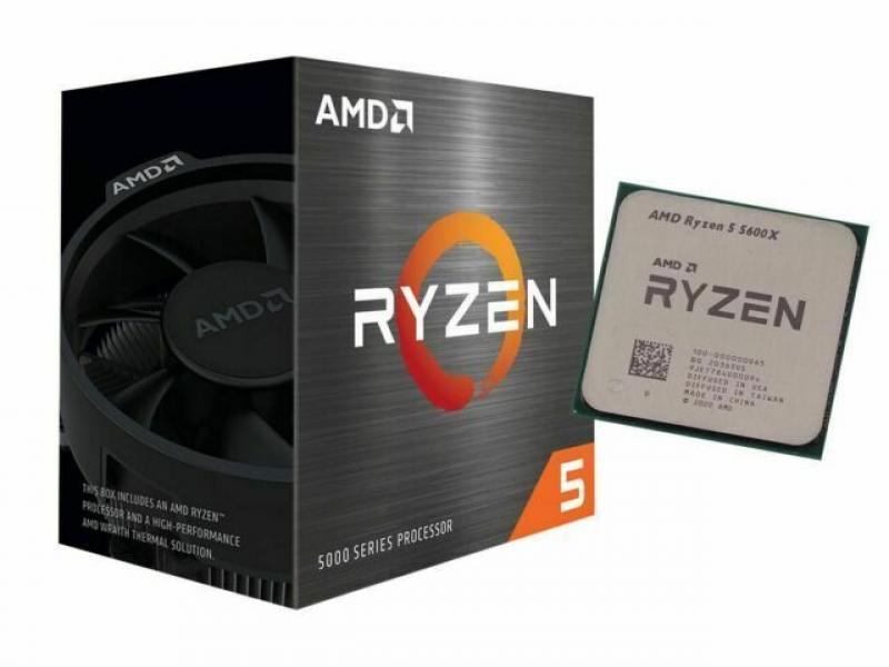 AMD Ryzen 5 5600X Desktop Processor (4.6GHz, 6 Cores, Socket AM4) Box - 100-100000065BOX for sale online | eBay