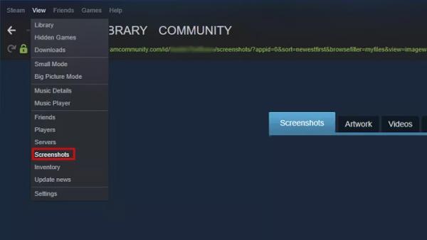 How To Access The Steam Screenshot Folder