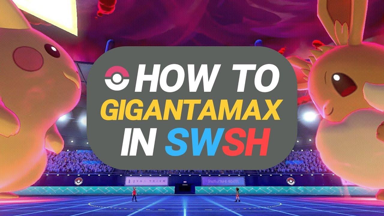 How to Gigantamax Pokemon in Sword and Shield (spoiler warning) - YouTube