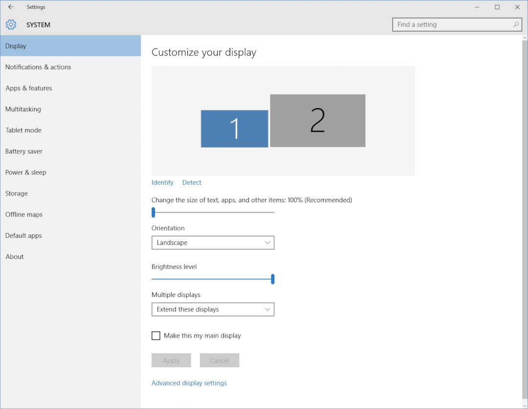 How to change primary monitor in Windows 10? | Geekboots
