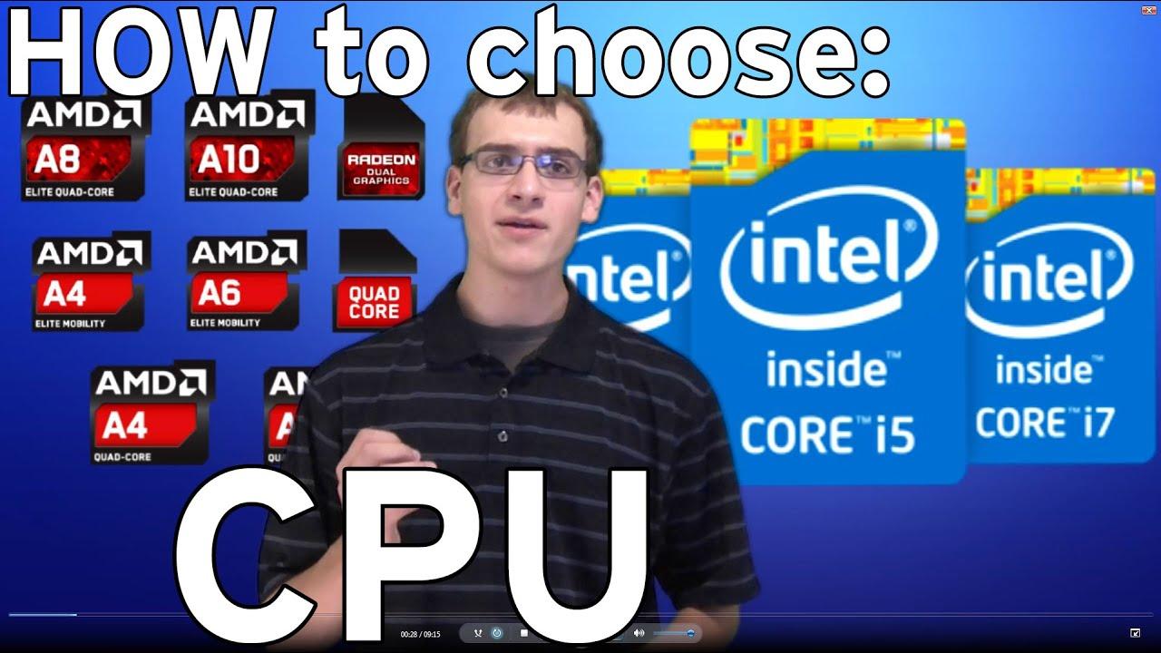 How to choose a processor/CPU - YouTube