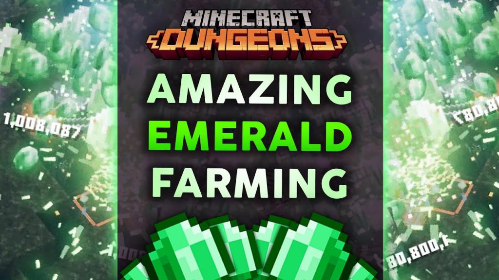 Amazing Emerald Farming in Minecraft Dungeons (50,000+ Emeralds/hr) - YouTube
