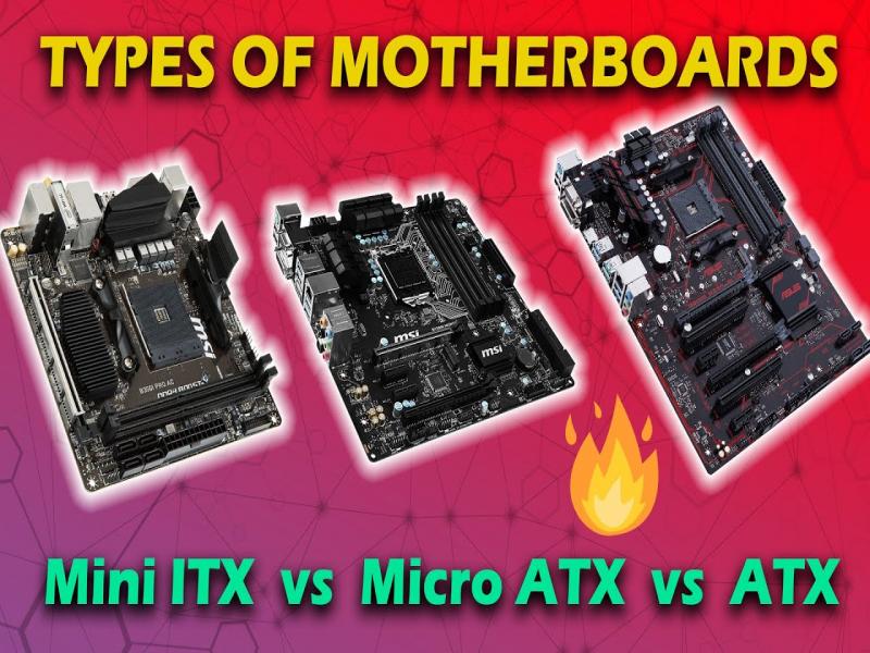 Types of Motherboards Explained in Hindi | Mini ITX vs Micro ATX vs ATX vs EATX Motherboard!🔥 - YouTube