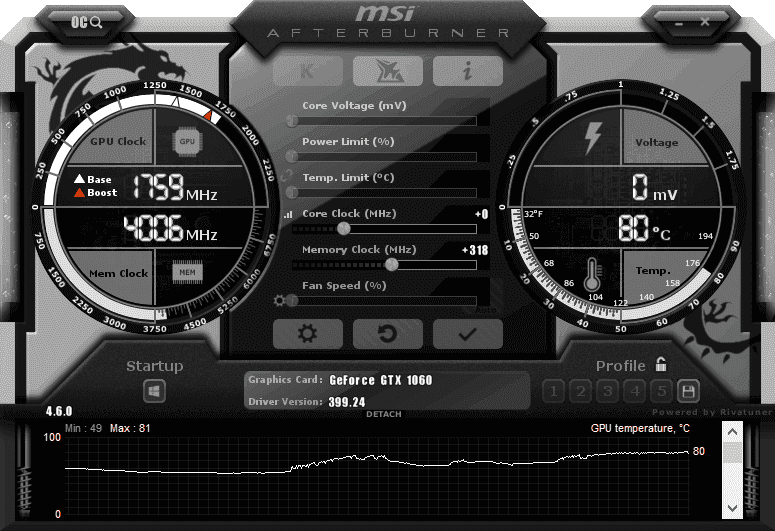 Tải MSI Afterburner 4.6.2 – Vessoft