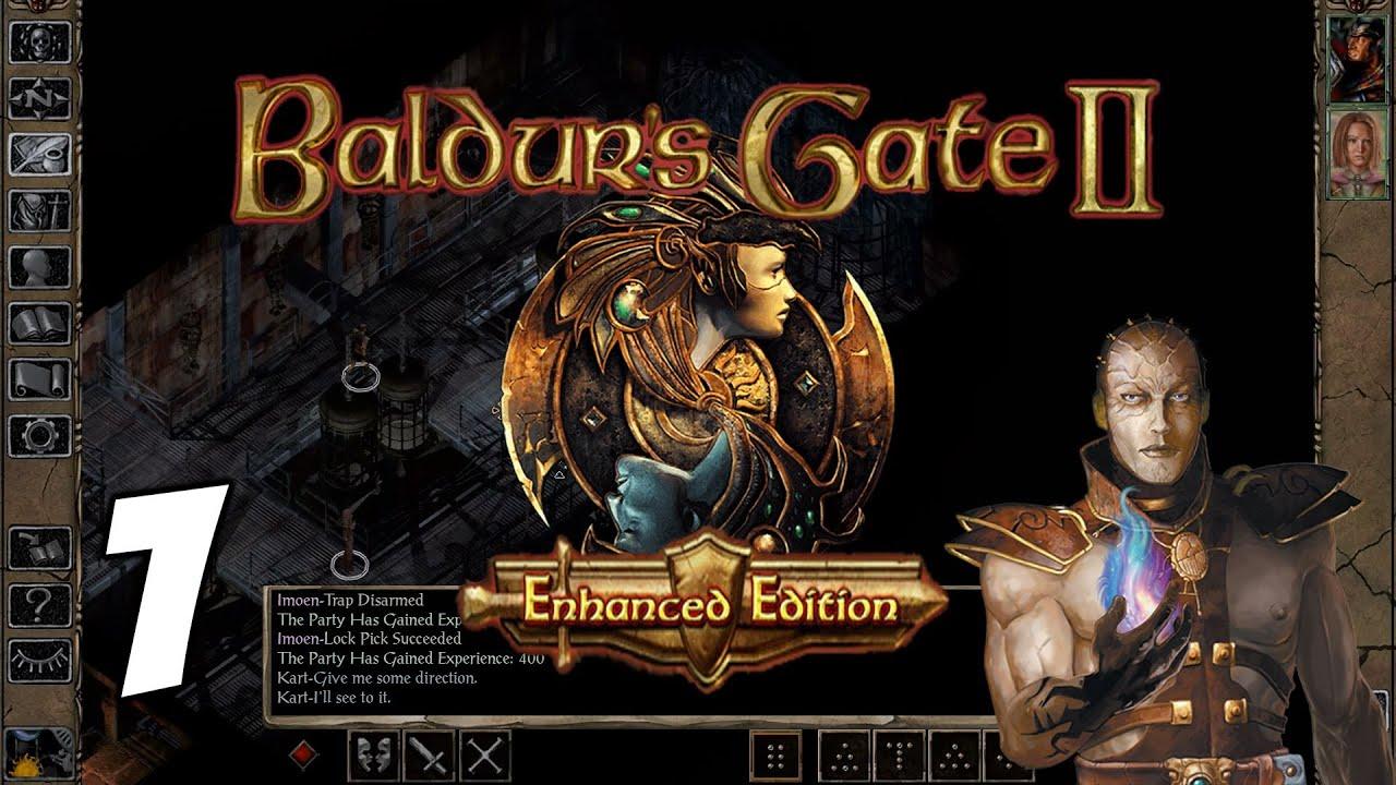 Let's Play Baldur's Gate II: Enhanced Edition [Part 1] - The Great Escape -  Gameplay Walkthrough - YouTube