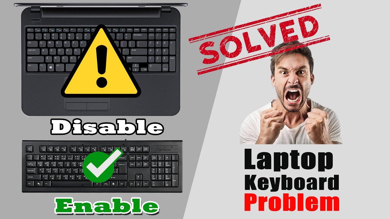 How to disable laptop keyboard || Fix Laptop Keyboard Problem - YouTube